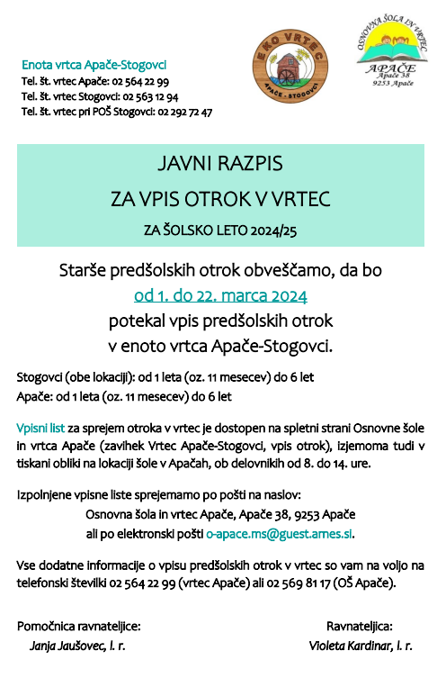 VPIS OTROK V VRTEC_2024-25